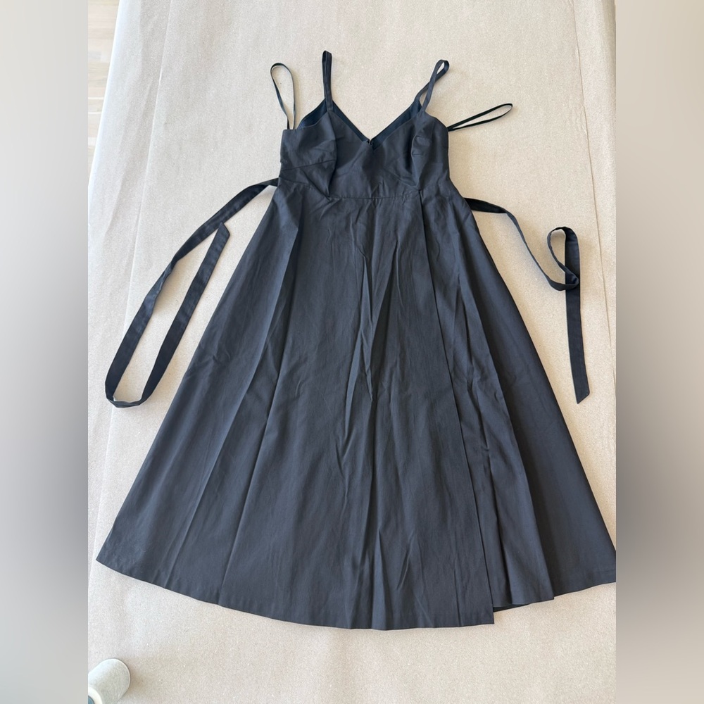 Banana Republic— Classic Black Midi Dress, Lined — Size 6 — NWOT
